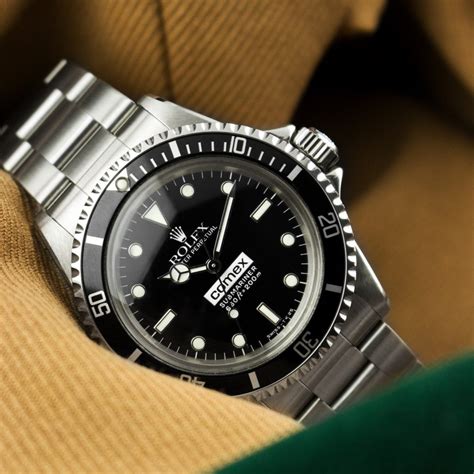 rolex submariner comex black watch|rolex submariner comex for sale.